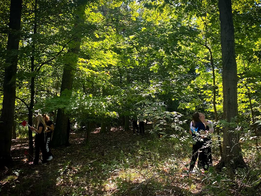 Happy Earth Day, Villanova! Our 260-acre campus is a living lab for hands-on teaching, learning and research. Our outdoor spaces fuel boundless academic exploration, innovation, and creativity.