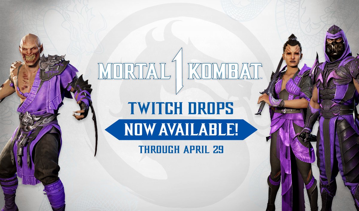 Twitch Drop drip. Learn how you can unlock exclusive #MK1 skins here: go.wbgames.com/MK1_TwitchDrops