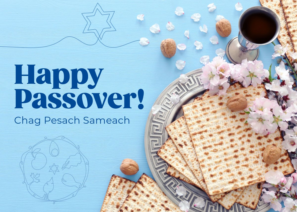 From matzo madness to family traditions, may your Passover be filled with tradition, reflection, and the joy of family. Chag Pesach Sameach! 🌟