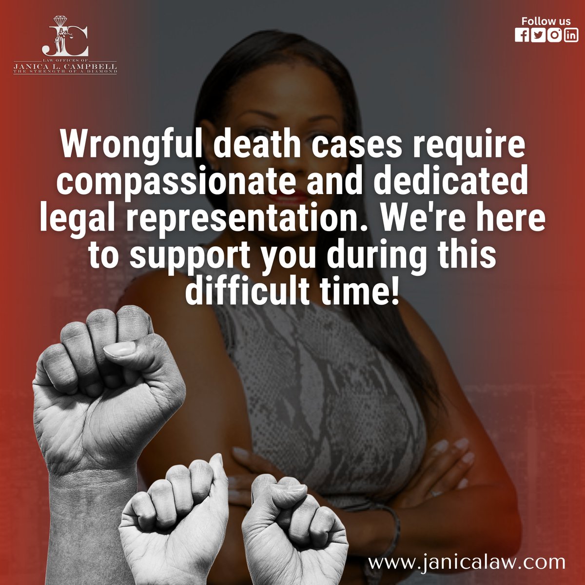 👩‍⚖️ Dealing with the loss of a loved one is never easy. 💔 Our hearts go out to you. Let us provide the compassionate and dedicated legal representation you deserve during this challenging time. 

#WrongfulDeath #LegalSupport #CompassionInLaw #DedicatedRepresentation #LegalAdvice