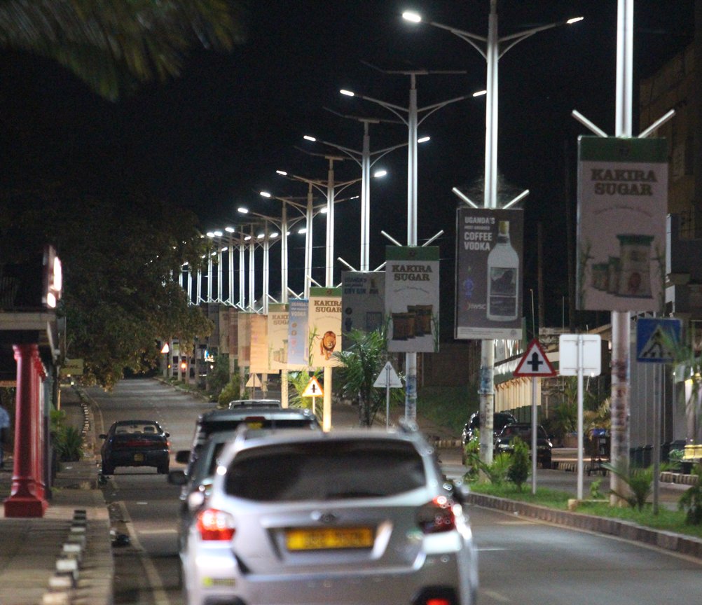 Jinja city: This is how every street in Kampala should be.