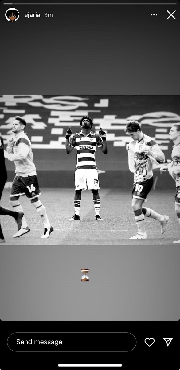 Ovie Ejaria on instagram… 👀 #readingfc