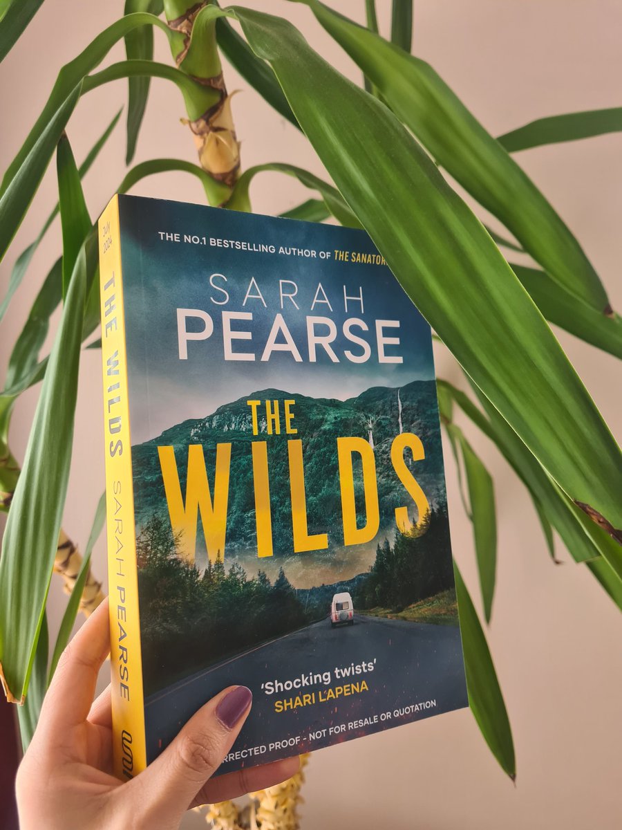 An exciting book post 📫 today. #TheWilds by @SarahVPearse Many thanks to Sphere publishers for my proof copy. OUT JULY 2024!! I really enjoyed The Sanatorium and The Retreat, so looking forward to the 3rd read! #bookblogger #BookReview