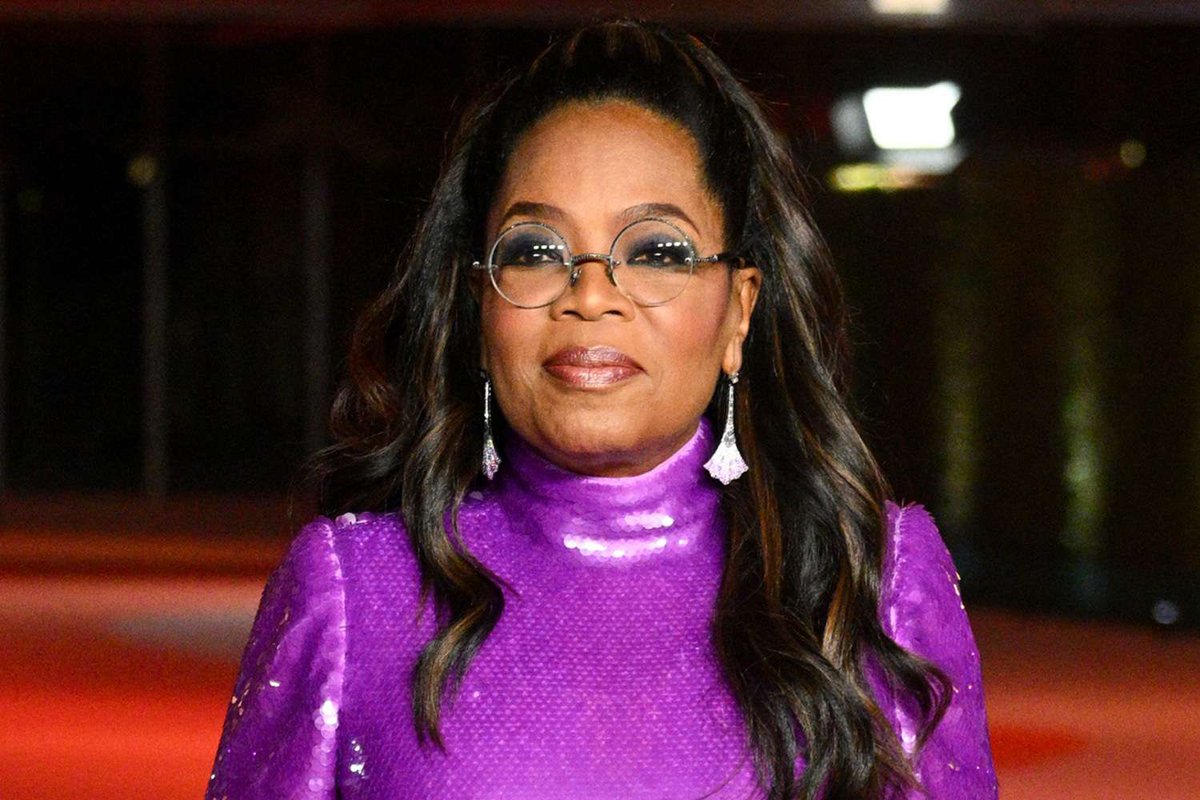 Oprah Winfrey becomes first black woman of all time