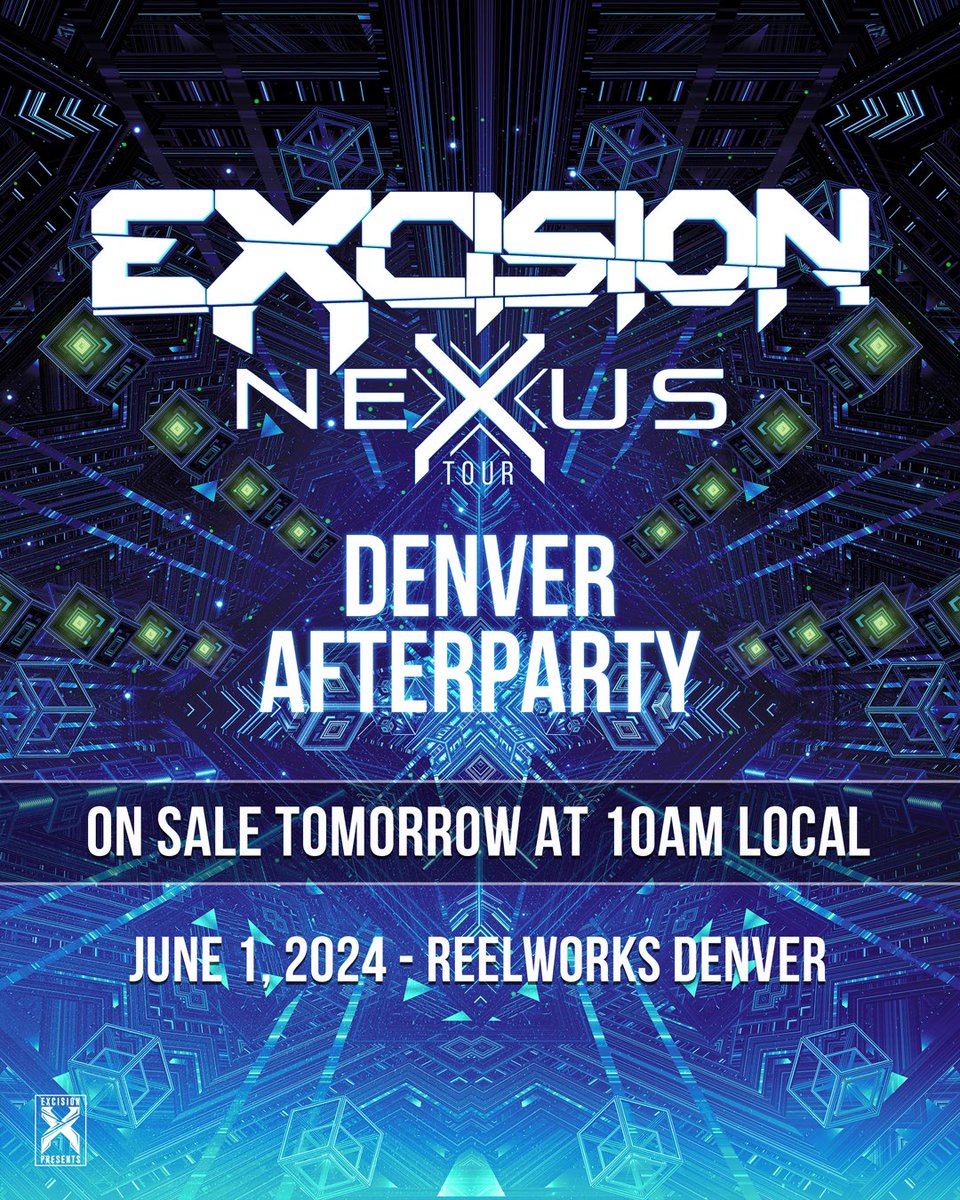 Excited to announce the official Denver afterparty! See you at Reelworks on 6/1 Headbangers—tix on sale tomorrow at 10AM MT.