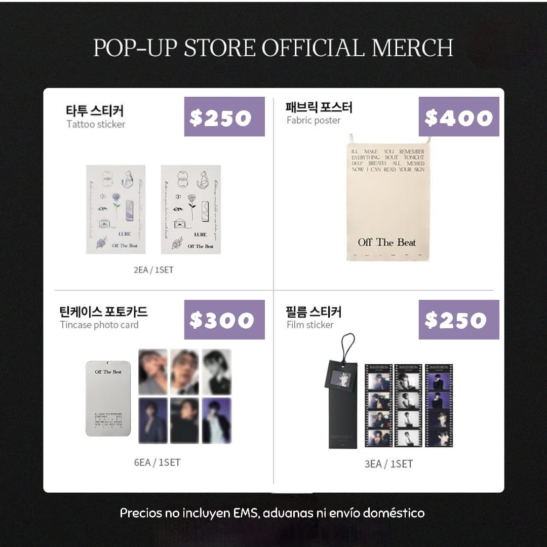 Majoacedo24's tweet photo. Monbebeโจ
En mi tiendita en IG @Kokkiri_kstore tenemos pedido abierto de la Merch official de la Pop up de IM, el pedido cierra maรฑana a las 6pm,
Tenemos facilidades de pago y muchas referencias๐
#IM #์์ด์ #OffTheBeat #EP #IMVITATION #IM_popup #Changkyun #monbebe #MONSTAX https://t.co/kG4ayVsSCm