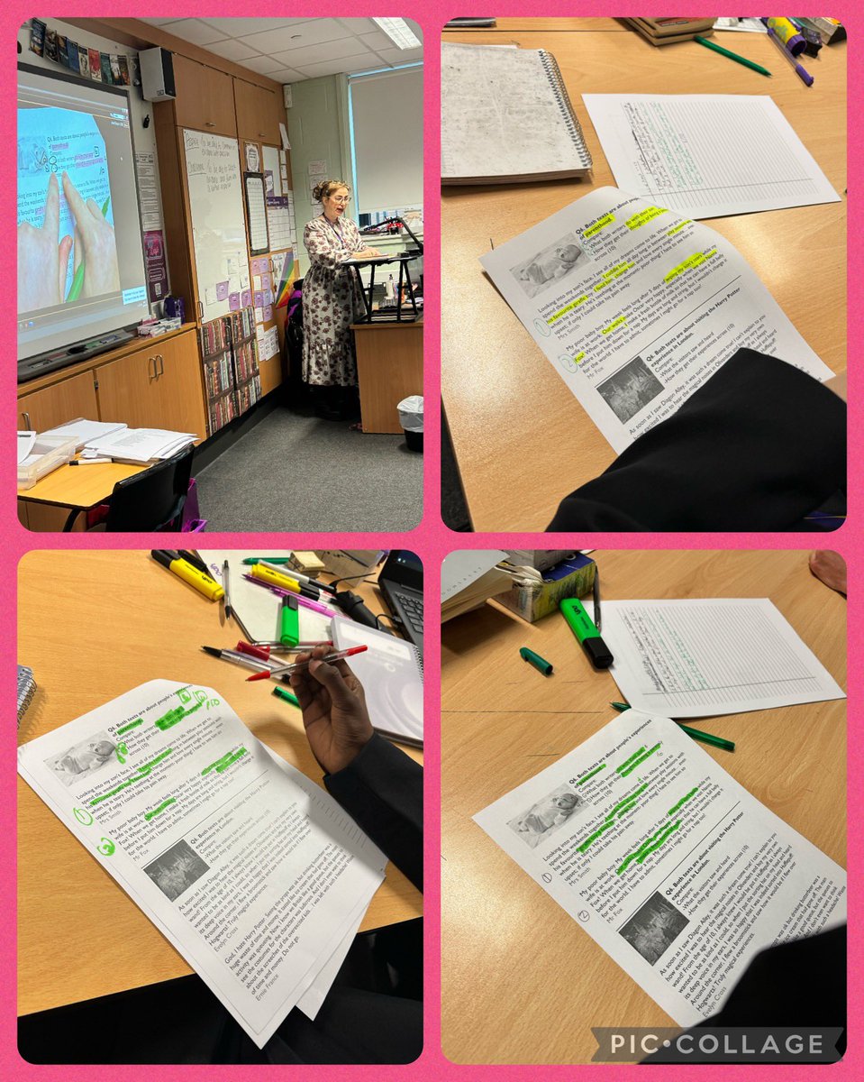 GORGEOUS modelling and student engagement 💜 we ❤️ our new desk risers in English! 💜 #proudtobepurple #weareadwick