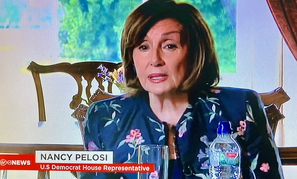 Nancy Pelosi @SpeakerPelosi tells ⁦@VirginMediaNews⁩ during Irish visit that ⁦@realDonaldTrump⁩ “will not, and cannot, win” the 2024 US Presidential Election. 
Does that mean @TheDemocrats  will again collude with NY Times, social media & deep state to block him?