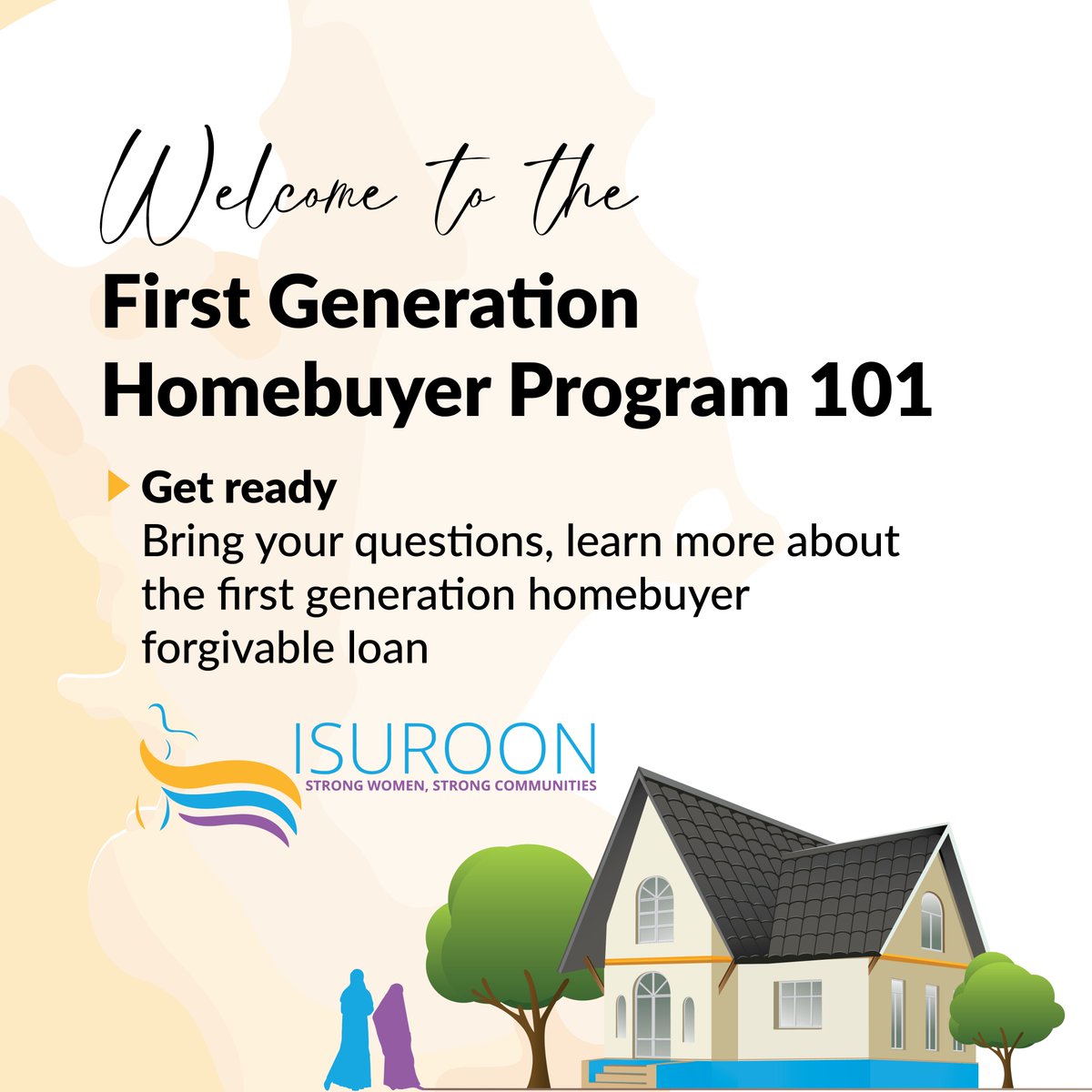 Bring your questions! learn more about the first-generation homebuyer forgivable loan! Please stay tuned for more information regarding date and time! #FirstGeneration #Homebuyer