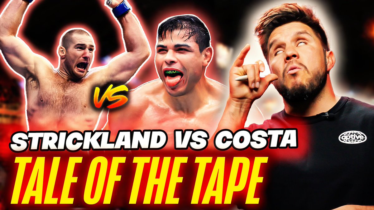 On this installment of Tale of the Tape we take a look at the recently announced fight between the former middleweight champion @SStricklandMMA and the “Meme God” @BorrachinhaMMA . Who you got in this middleweight bout!? Let me know in the comments! ⬇️ FULL VIDEO on YouTube!…