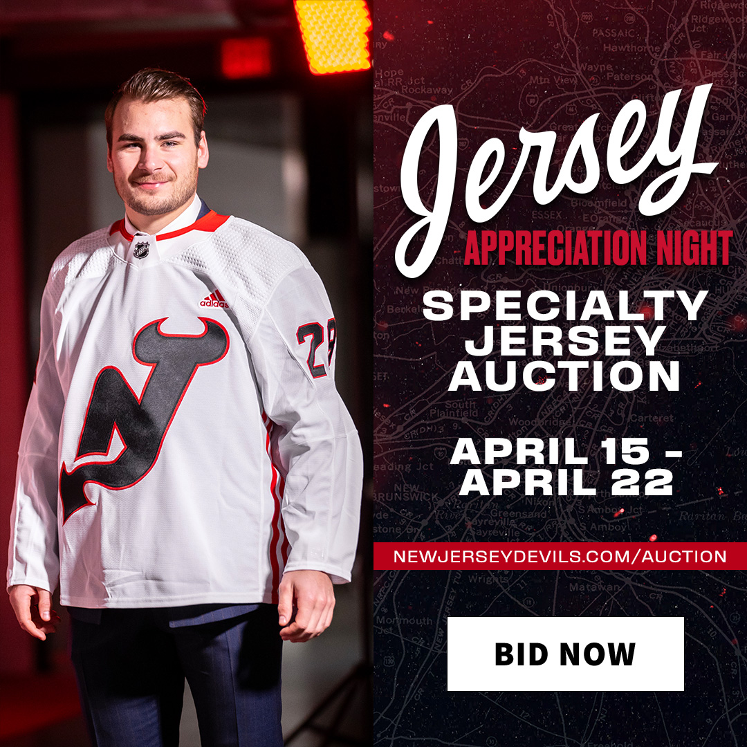 LAST CHANCE to get your hands on these awesome Jersey Appreciation Night specialty jerseys. 🔗: bit.ly/3C2fNpx