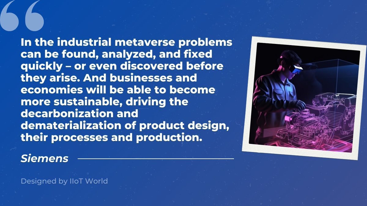 Explore the potential of the #industrialmetaverse with Siemens at #HM24. From proactive problem-solving to sustainable production, learn how this digital frontier is reshaping industries. Don't miss out on this glimpse into the future. buff.ly/4ahQnEj sponsored #sie_di