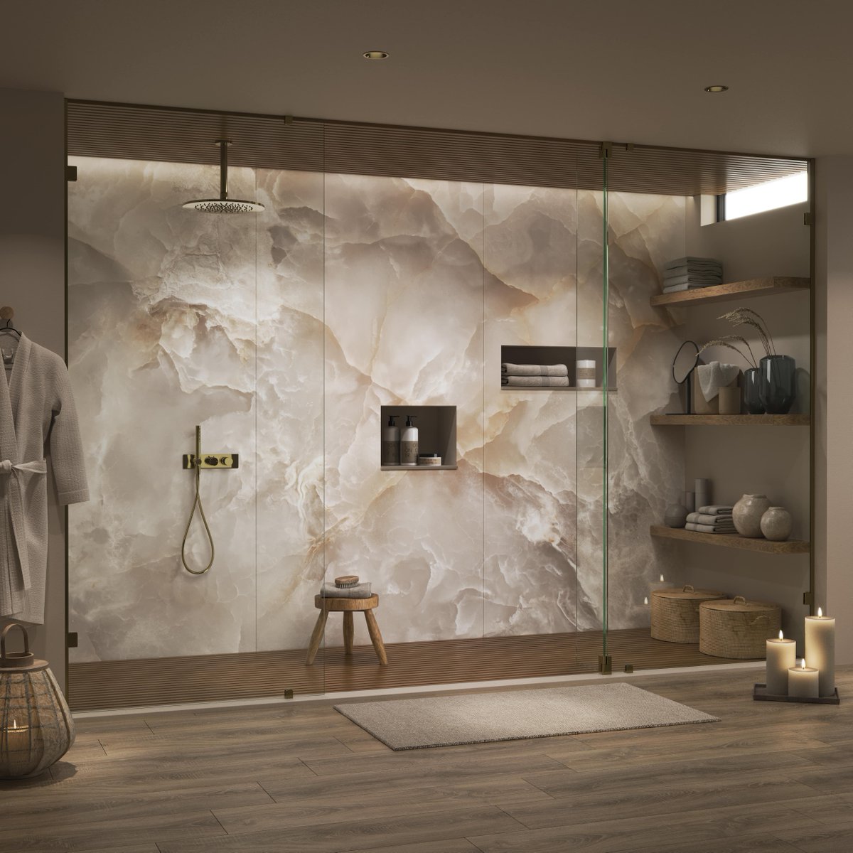 showerwalluk's tweet photo. Delighted to see @kbbreview covering the launch of our new 2024 Design collection. Sample requests for the new Onyx Marble range have been flooding in!

Read more:
https://t.co/WpPRMB6Epl https://t.co/j1xPLClBTA