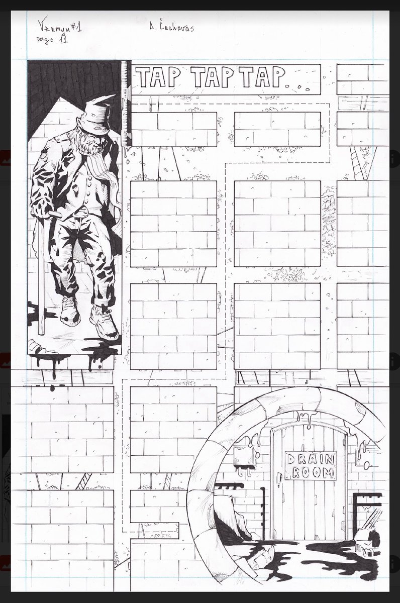 BlueShackComics's tweet photo. What’s this!???
A treasure map?
A sewer Roleplaying Adventure?
A warning?
I must know…
#BlueShackComics
#Vampwyre
#Vermyn
@dcechov_art https://t.co/8IFXUblSi9