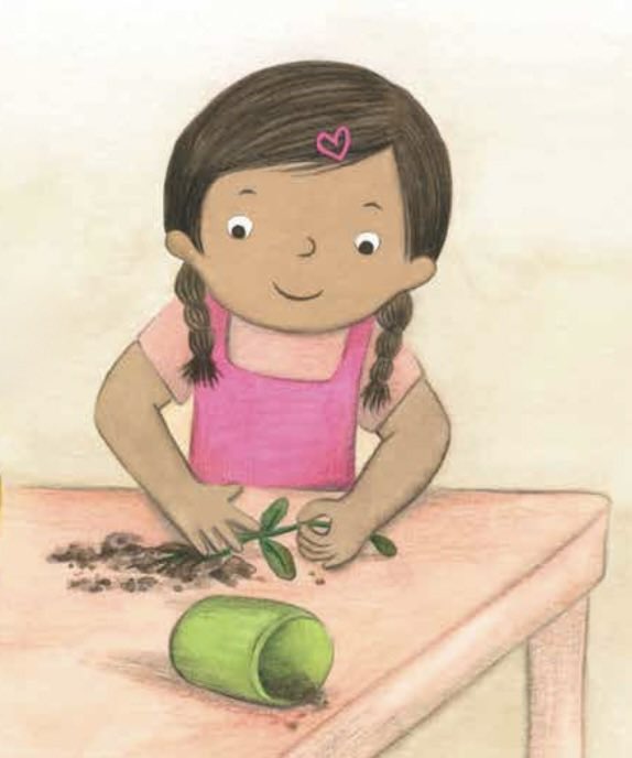 Happy Earth Day to green friends big and small. A little spot from LUNA’S GREEN PET. Art by @carmenmokstudio