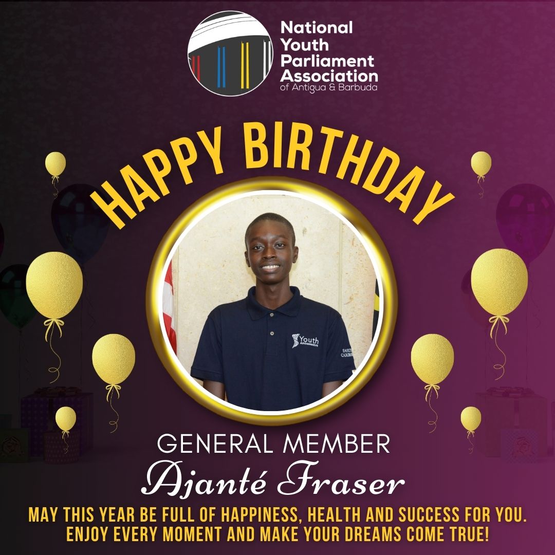 𝗛𝗔𝗣𝗣𝗬 𝗕𝗜𝗥𝗧𝗛𝗗𝗔𝗬!! 🎂 Help us spread some birthday love to our member! Join us in wishing Ajanté Fraser the happiest of birthdays!