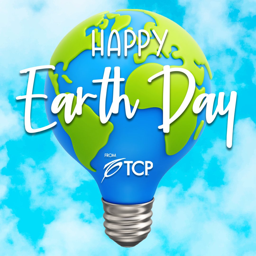 TCPLighting's tweet image. Happy Earth Day! 🌍 Get more life out of your light while saving our planet at the same time - switch to LED! 💡