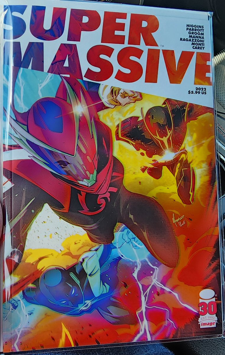 Got to read the first Super Massive Crossover Issue today it was a great way to close out the first phase & introduce characters coming in the second look out for this review on the channel after the @INFERNOGIRLRED Vol. 1 review pops up!