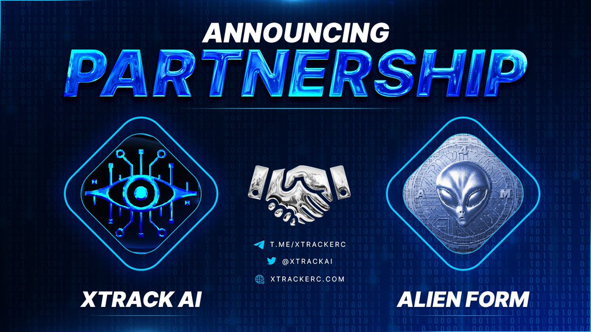 Aliens, 

take a close look at our new partner @XtrackAI 🤝

Xtrack AI is an entire ecosystem of tools to help you navigate the world of cryptocurrencies 🔥🔥🔥
For more details check out the website: xtrackerc.com

We are excited about this valuable new partnership and