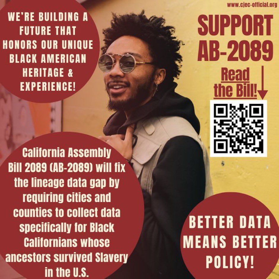 Chad_Boogie's tweet photo. #AB2089 (Holden) will expand the data disaggregation standards of #SB189 Section 14 to ALL CA cities and counties!๐
Take 30 seconds NOW to tell CA to #FreeTheData and end flat blackness in the state once and for all!
๐๐พ๐๐พ๐๐พ๐๐พ๐๐พ
Link: https://t.co/DVDCaoFG21
โAs goes CAโฆโโ๐พ๐ช๐พ https://t.co/AYUDoHbLvb
