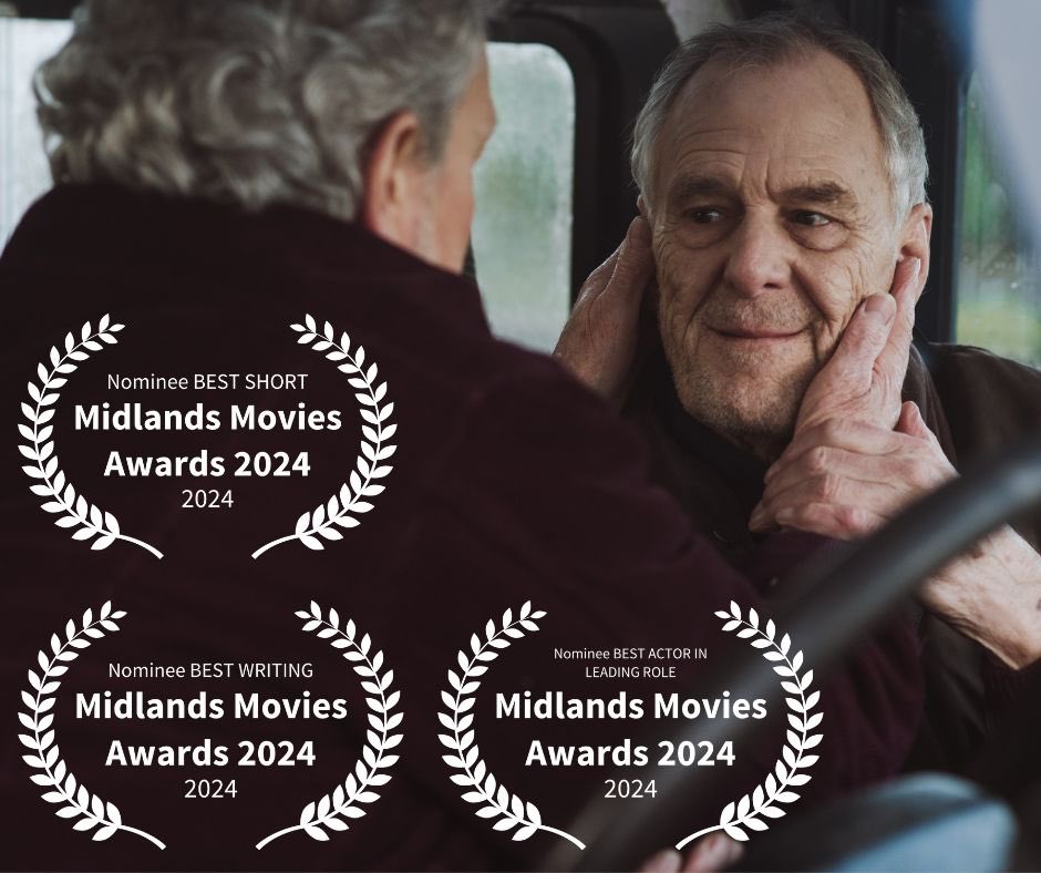 Thrilled to receive three nominations at the 2024 <a href="/MidlandsMovies/">Midlands Movies</a> Awards. Best Short, Best Writing for <a href="/PettyThom/">Thom Petty</a> and Best Actor in a Leading Role for Ian Gelder.