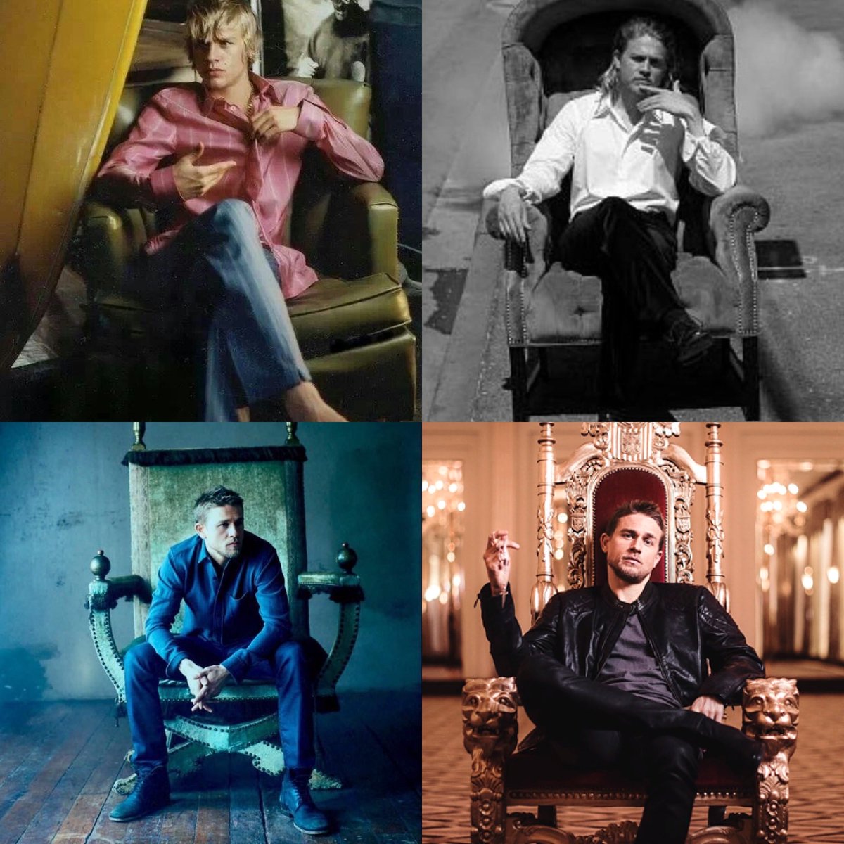 BlueFlamingos7's tweet photo. Miscellaneous Monday. #CharlieHunnam #anothersignaturepose 💕
#futurestar ⭐️ #jaxteller #kingarthur #nicholasnickleby #coldmountain
#triplefrontier #crimsonpeak #pacificrim #modelingdays #lastlooks
#papillon #lostcityofz @rebelmoon #kai @SOAMediaAddicts #samcro
#sexyman https://t.co/AroX4cwZqL