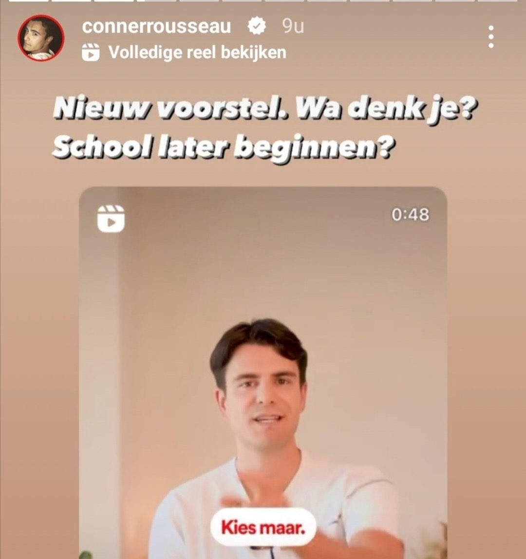 School misschien toch best op tijd laten beginnen, al was het maar om het Nederlands bij te spijkeren. WaT denk je?  Liever toch niet te veel keuze …