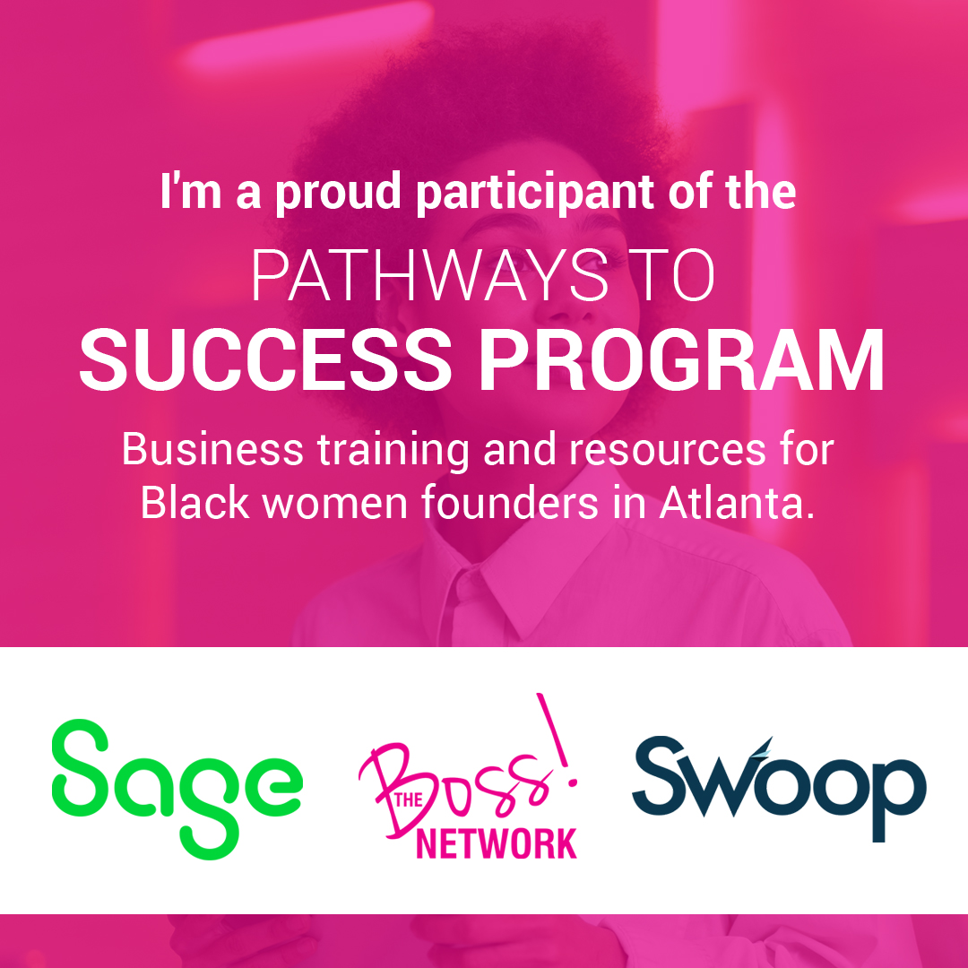 Thank you to @thebossnetwork @SageOfficial and founder @iamCameka for our participation in the Pathways To Success program, supporting Black women founders. Learn more about @bluescorpionrm at bluescorpionrm.com

#BOSSMoves #pathwaystosuccess #bluescorpionrm