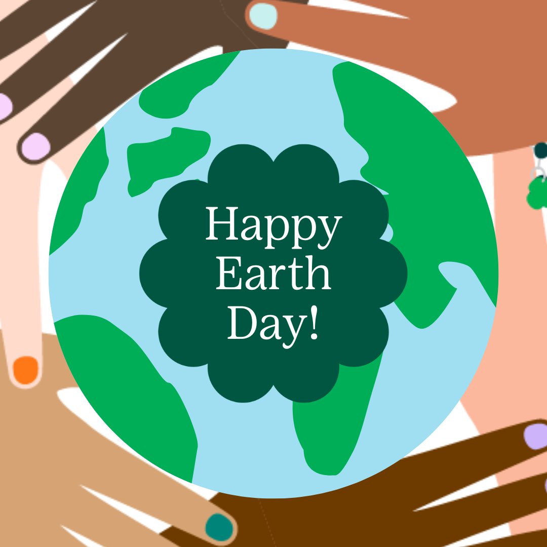 Happy Earth Day, Girl Scouts! 🌎 Let's remember today and every day to use resources wisely and continue working to make the world a better place! 💚