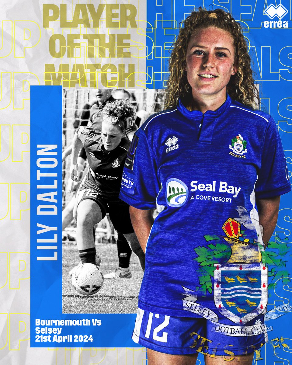 selseywfc's tweet photo. Coaches' Player of the Match

A tie up between Lily Dalton and Gemma Halford from Sunday's game. Both players put in a relentless and resilient performance!

📸 &amp; 🖼 @McGuffin_Media 

#UpTheSeals🦭 
#UTS🦭
#Selsey
#womensfootball https://t.co/mMLkP3DijL
