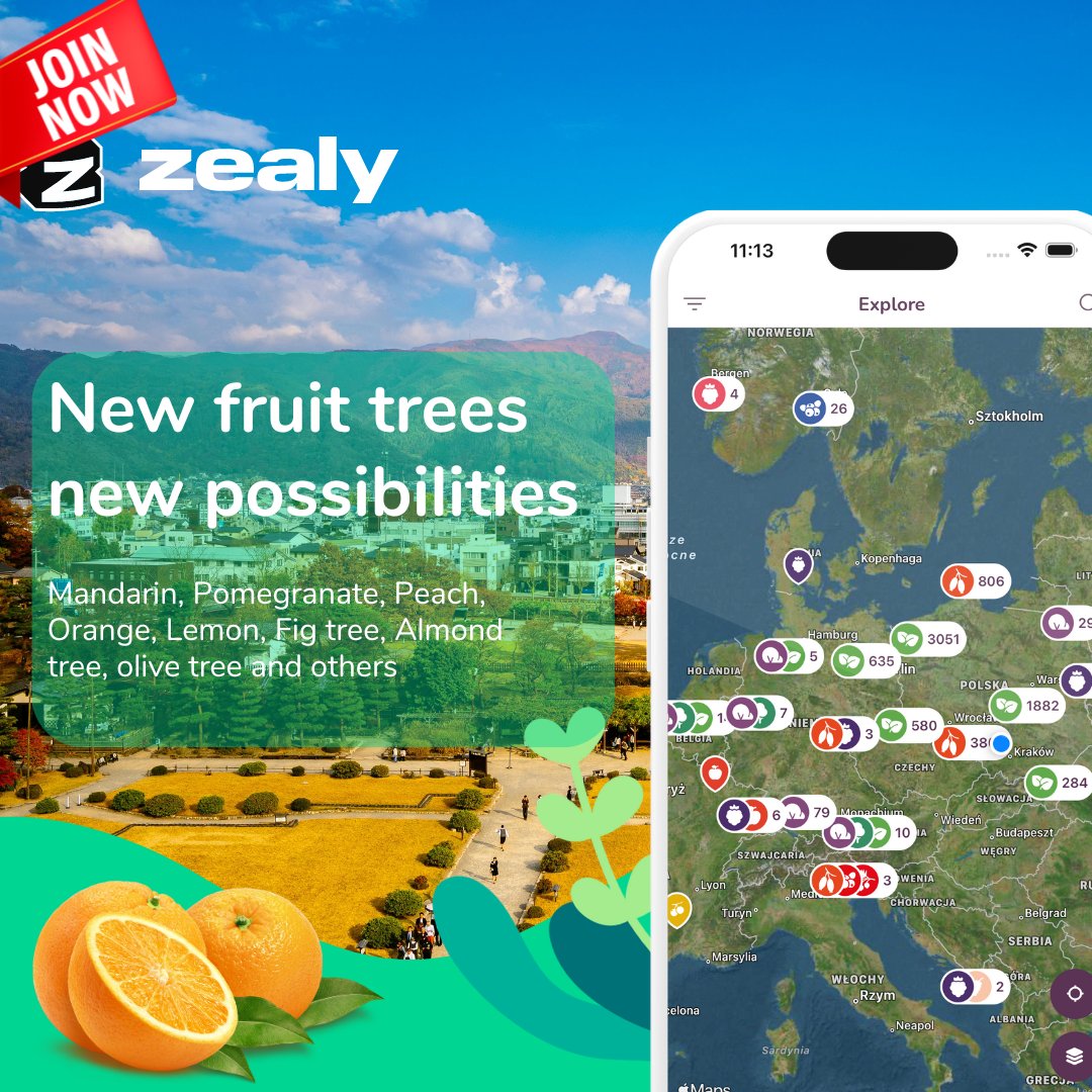🟠🍋Users can now mark popular plants from warmer regions like Oranges, Figs, Lemons, Olives, Pomegranates and more in Eden.

Stay tuned coz we will expand to tropical fruits 🍌

The current number of species you can mark is 300+ 🌿

🥇Join the 5,000,000 ($5,5k) Eden #giveaway in…