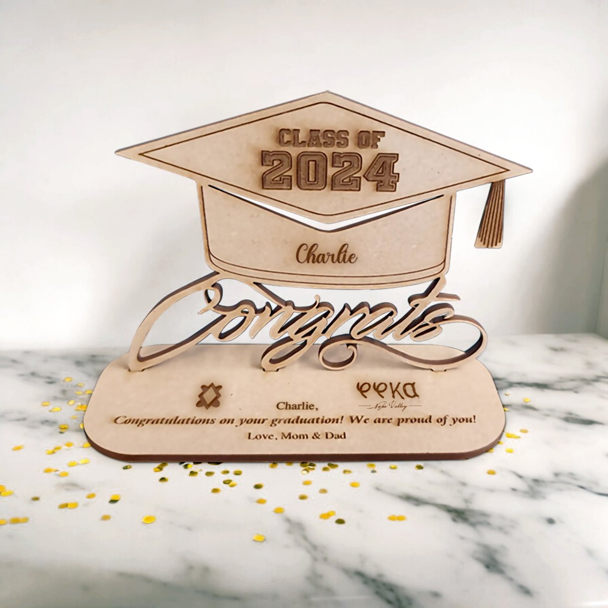 A gift that stands out! 🎓 Our graduation gift sets include a customizable 3D wooden card. Add the name of your Pi Kappa Alpha grad and a heartfelt message for a personal touch they'll treasure forever!

#PhiPhiKANapaValley #Pike #PiKappaAlpha #PikeU