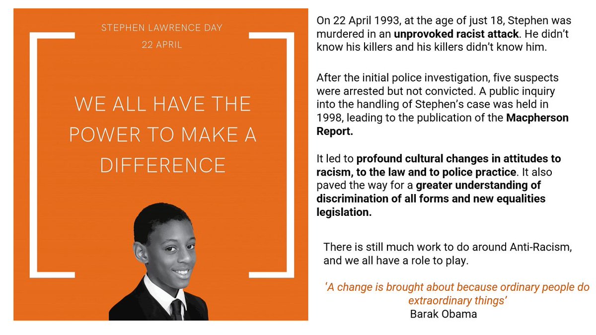 Smithycroft Equality (@smithyequality) on Twitter photo #StephenLawrenceDay #antiracism #StephenLawrence #neverforget #StephenLawrenceDay #antiracism #StephenLawrence #neverforget