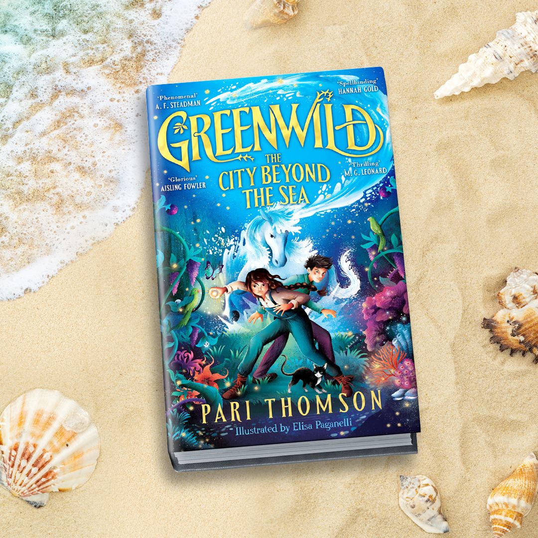 Happy Earth Day! 🌎 We're celebrating with Greenwild: The City Beyond the Sea by @parithomson, illustrated by @elisaupsidedown, which beautifully shows the importance of protecting our planet, both above & below the waves through Daisy's next magical adventure in the Greenwild 🌊