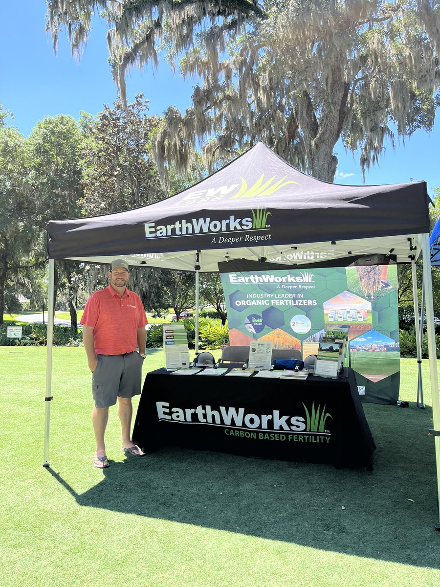 Great day at Golden Ocala for #Envirotron. Love the Seven Rivers GCAA events!! @FGCSA @earthworksturf