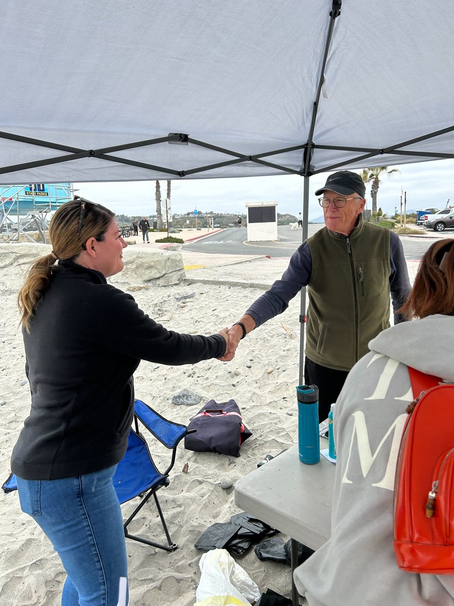 Happy Earth Day! #TeamTasha is celebrating Earth Day with I Love a Clean San Diego by cleaning up trash and litter at Cardiff Seaside State Beach. Thank you to all the volunteers who came out today at Cardiff and across the County.