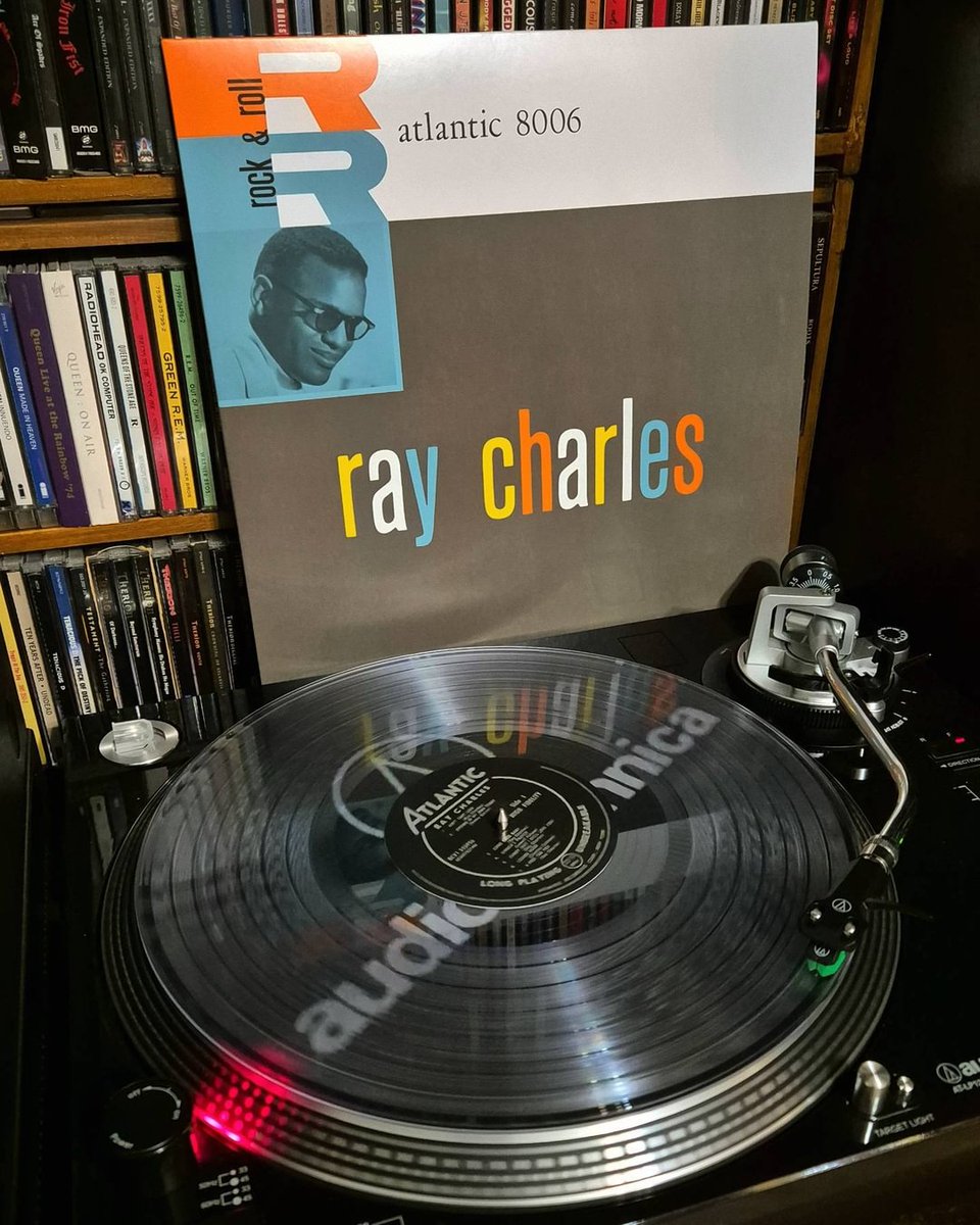 Mess around #nowspinning #raycharles #Vinyl #classicalbums #myvinylcollection #atlanticrecords