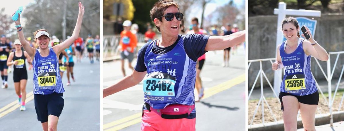 Just one week ago, 53 members of Team Eye and Ear hit the ground running in the Boston Marathon®, raising more than $600,000 to support programs and research at Mass Eye and Ear. Congratulations to all the runners! Learn about the team's next race: spklr.io/6015odEU.