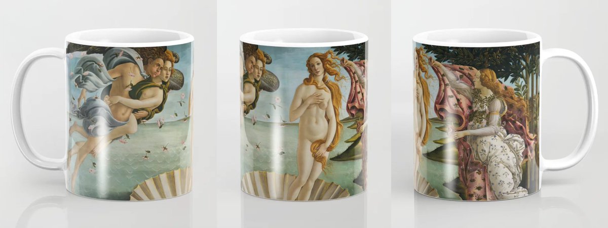 20% Off today!
Birth of Venus  Coffee Mug society6.com/product/birth-… 
#birthofvenus #classicalart #art #painting #venus #goddess #mug #coffeemug #coffeetime #mugs #giftideas #artlovers