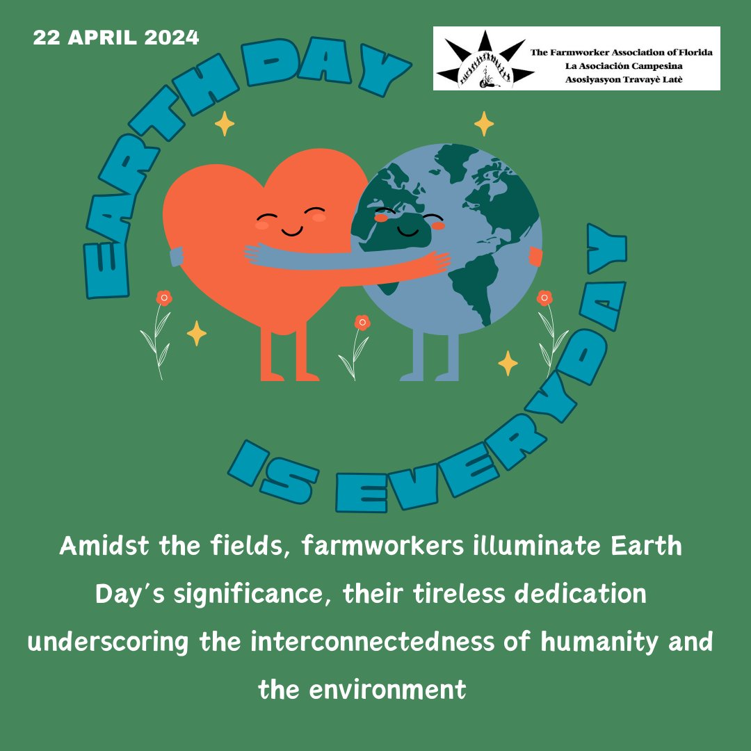 Let's celebrate Earth Day! To care for the environment is to care for people. Let's protect our beautiful Earth! 💖