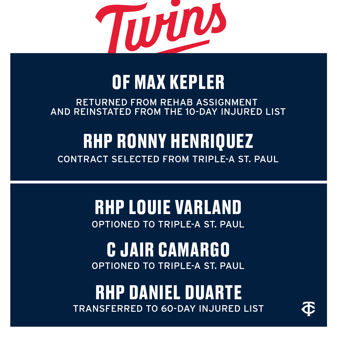 Minnesota Twins tweet media