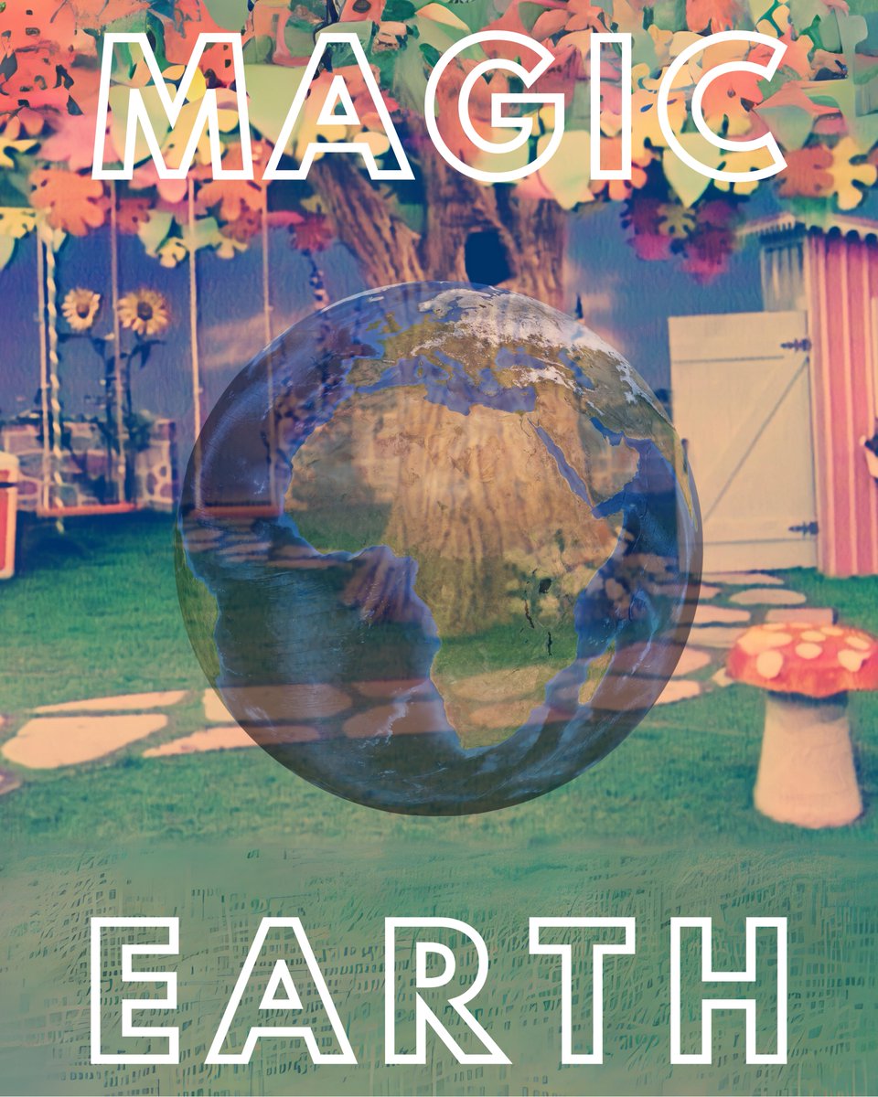 Earth is our shared Magic Garden: Let's nourish her life, nurture her beauty and protect her magic, please! #EarthDay #MagicGarden