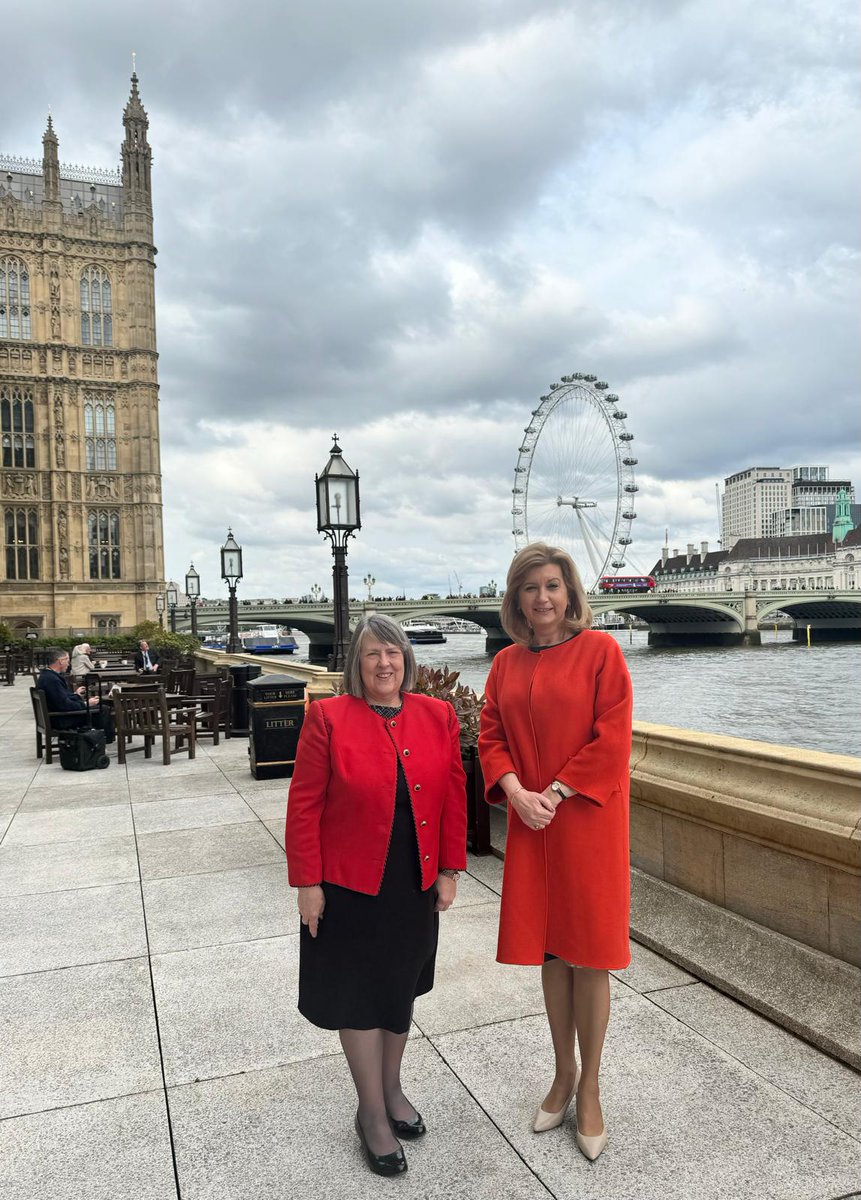 A pleasure meeting today with Fiona Bruce MP @UK_FoRBEnvoy, as Romania joined the International Religious Freedom or Belief Alliance (IRFBA) during the IRFBA conference she chaired in 2022. Fruitful exchange of views, including on the Romanian parishes in the UK.