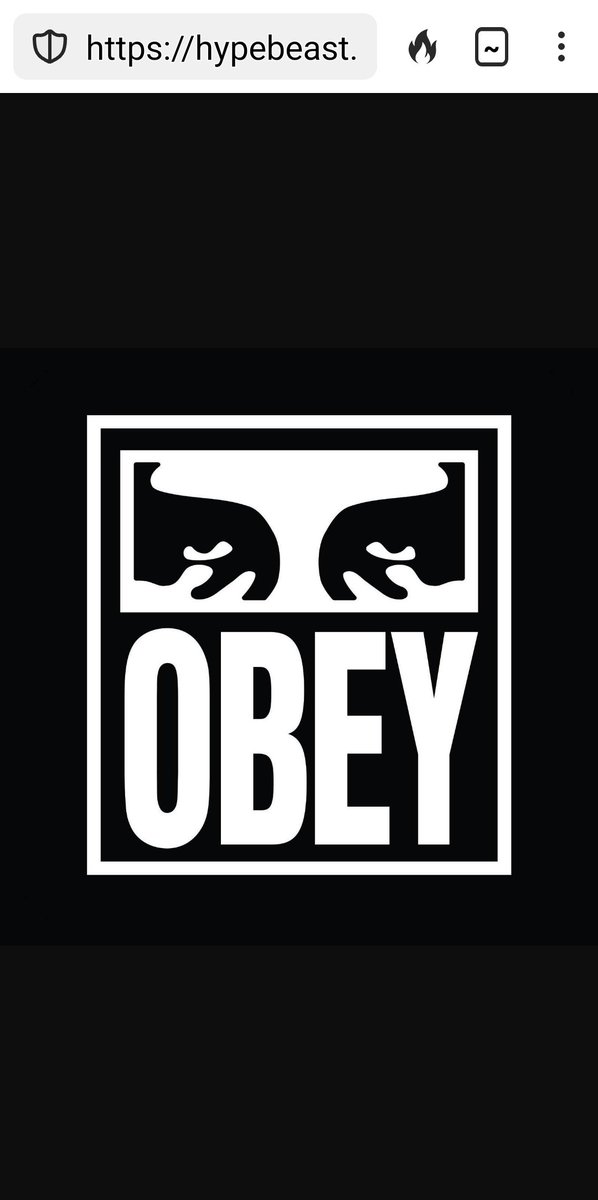 @NeunerEusebia Ich musste sofort an das Logo dieser Firma denken:
OBEY = GEHORCHE!

Gruselig...

#StrackZimmermann