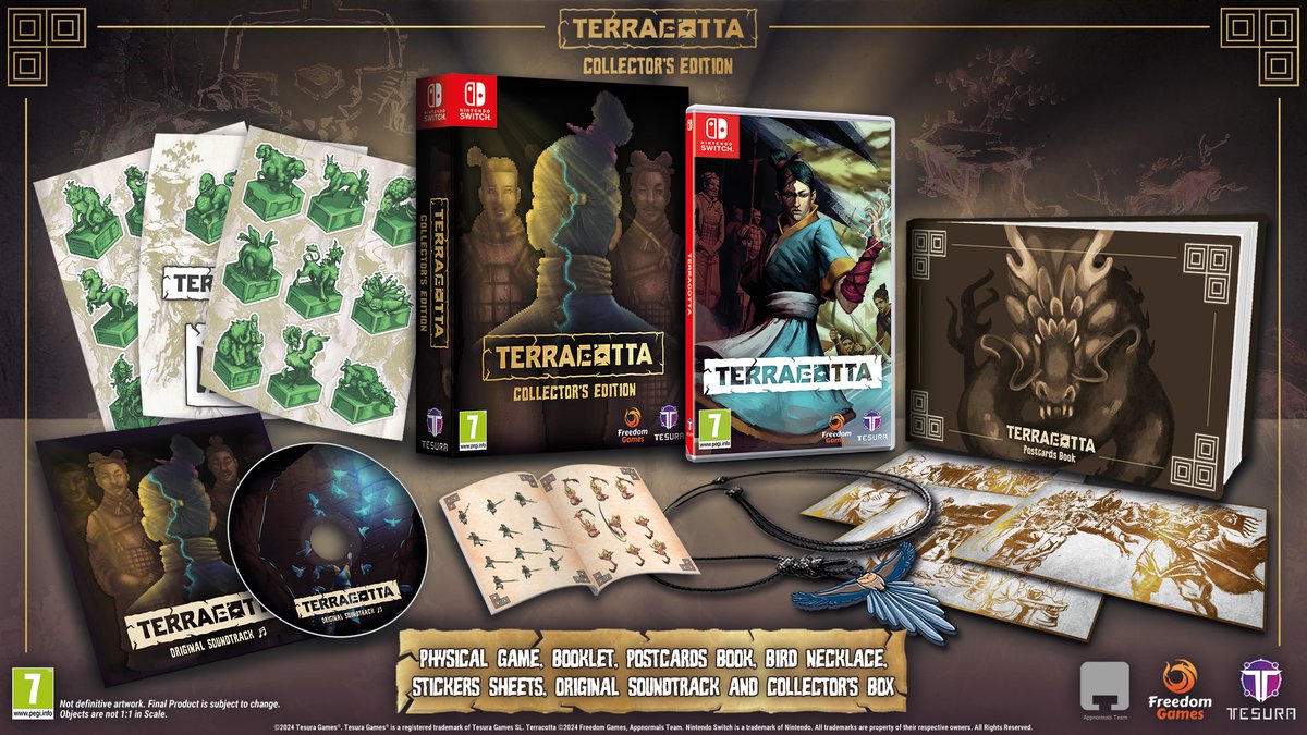 ⚔️ TERRACOTTA ⚔️ Announced in a Boxed Edition for #NintendoSwitch this Summer! You are the sole uncursed warrior of the Emperor! Switch between the Yin and Yang realms to restore the peace and bring back your fellow soldiers! ☯️ Pre-orders open!