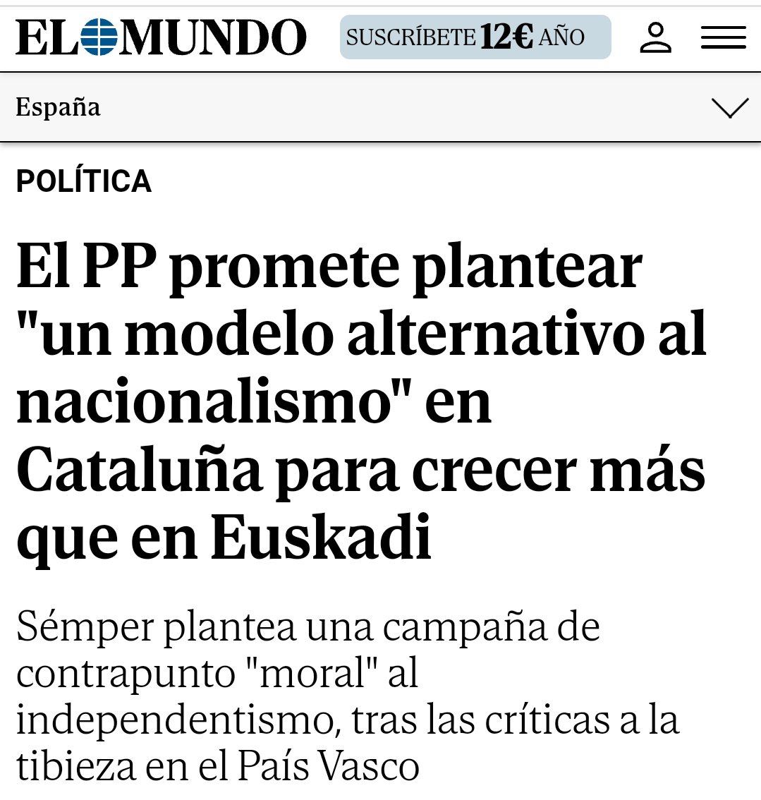 El PP parlant de model alternatiu i de contrapunt moral. El PP. És ben bé que les paraules ja no valen res. Reactivar el sentit i el valor de les paraules sí que seria un programa polític de pes, i de futur #ppolítica