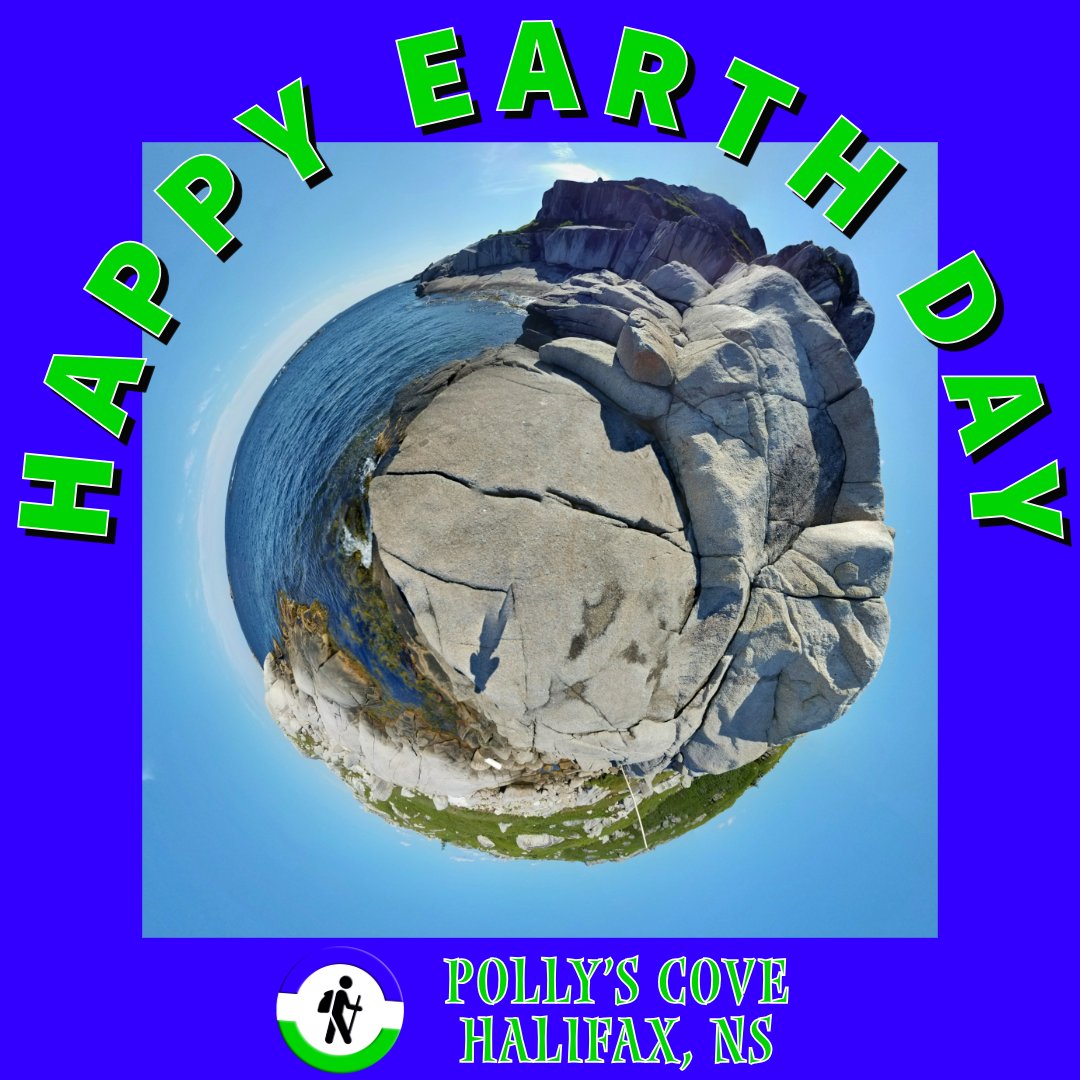 Happy #EarthDay2024 from Halifax, #NovaScotia. 🌎💚halifaxtrails.ca/pollys-cove/