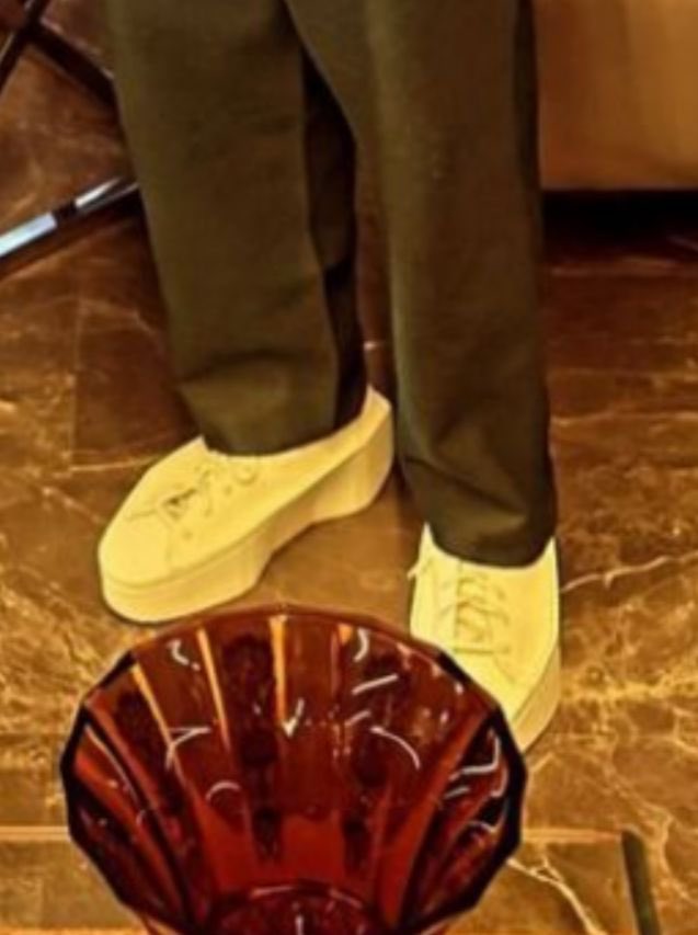 MHP Milletvekili Levent Uysal’ın giydiği bu ayakkabı mı? Ayakkabıysa nerelerde giyiniliyor ve markası nedir....MHP nin Türk töresine yeni modamı geldi😂