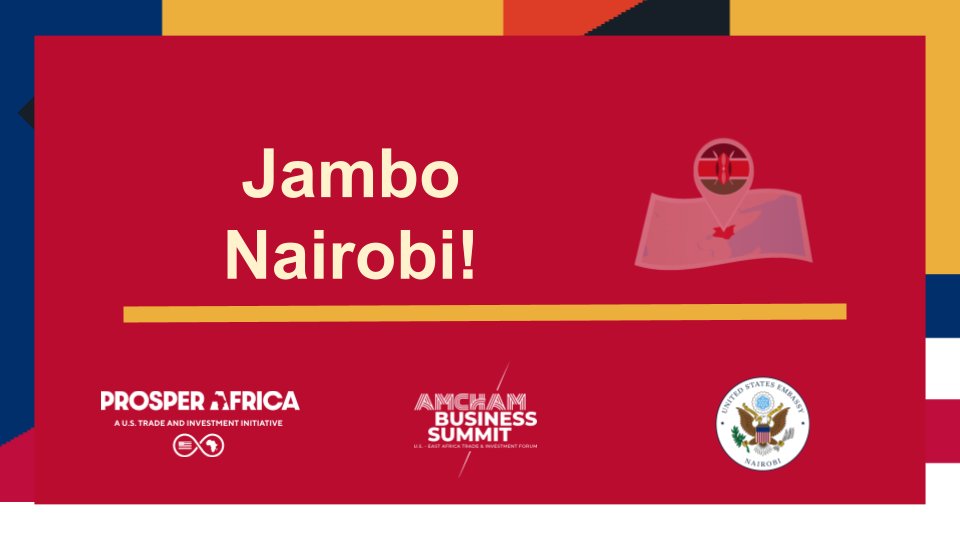 Prosper Africa is in Kenya to attend @AmChamKE with @SECRaimondo, @USAmbKenya, and a US investor delegation. The U.S. govt is committed to facilitating commercial partnerships with Africa through trade mobilization and investment. bit.ly/3U7TtEw #AmChamSummit24