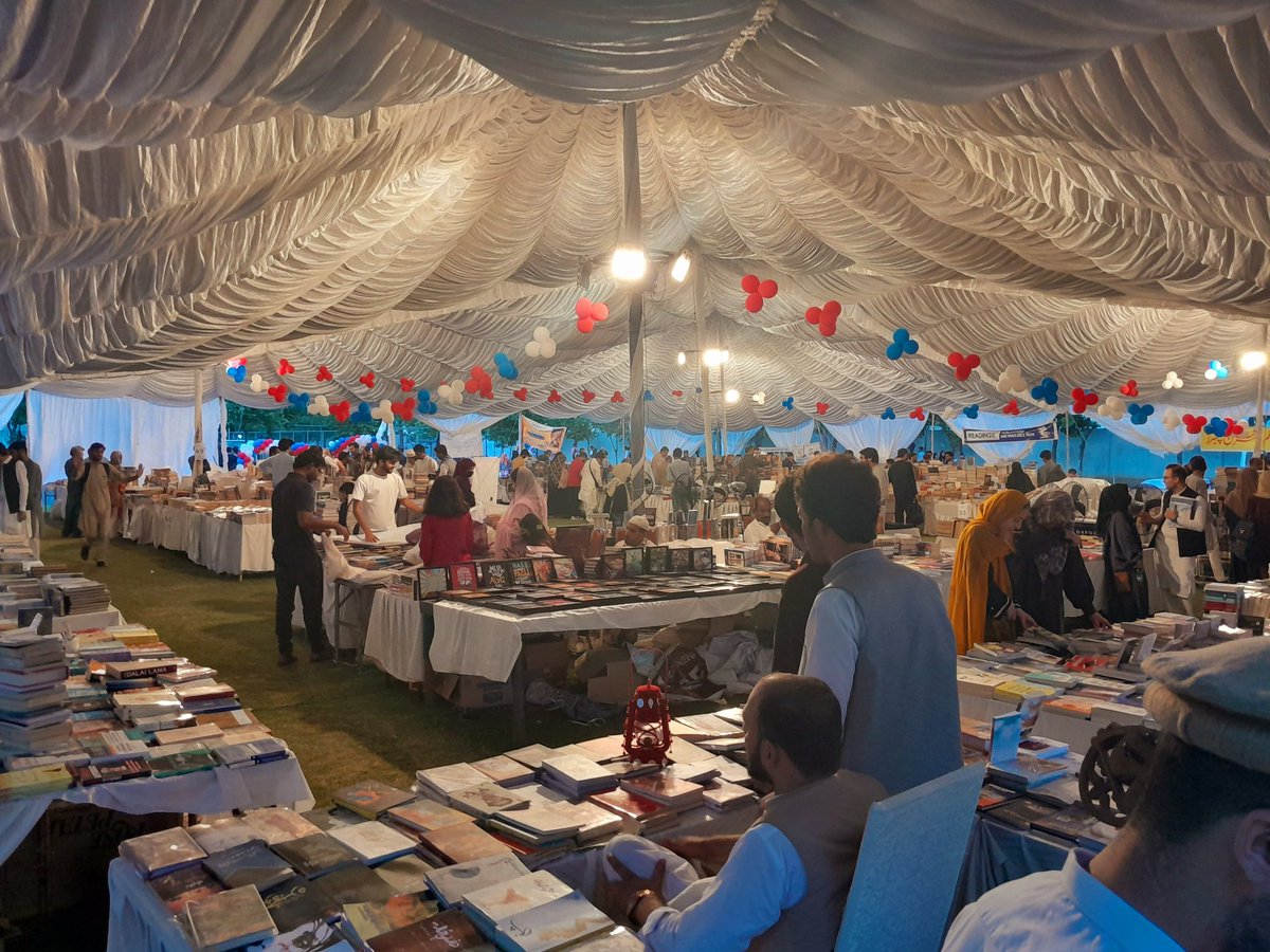 Majid_Momand's tweet photo. Today is #WorldBookDay. Remarkably, I have the honour to spread and sell more than 100 books at #NUMLSpringFestival for my political academy - Pakhtun Students Federation thus making this day absolutely special. 📚 https://t.co/eCWlPBcXeI